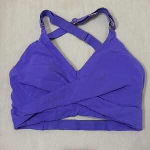 Buffbunny Candy Wrap Sports Bra / Party Purple / Sz Large / Like New